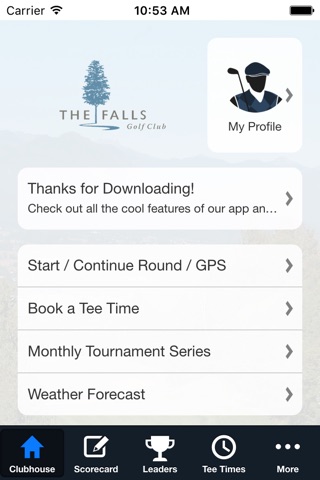 The Falls Golf Club BC screenshot 2