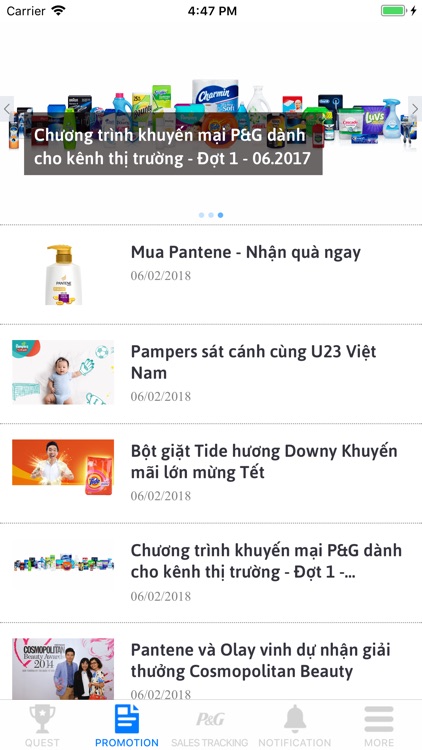 P&G Khách hàng thân thiết