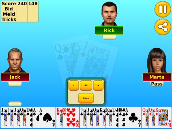 offline pinochle games