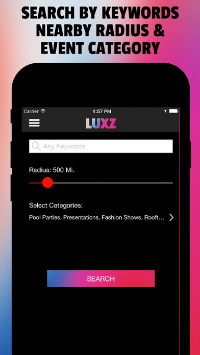 LUXZ - Attend VIP Events screenshot 3
