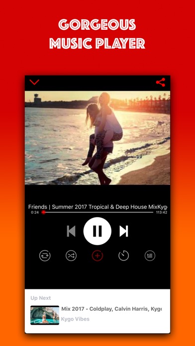 iMusic - MP3 Music Tube Player screenshot 2
