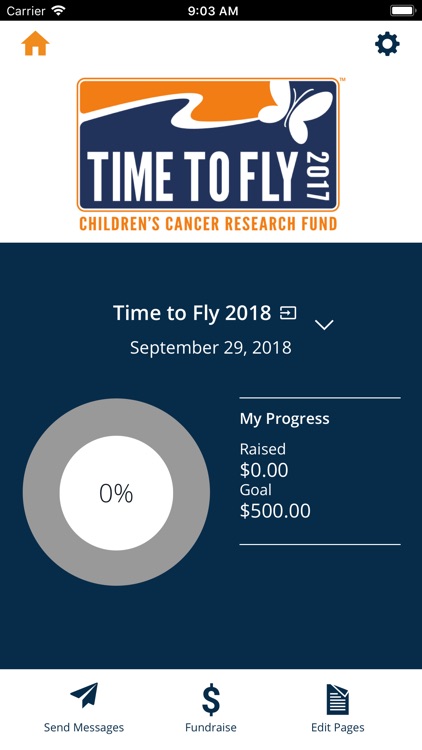 Time to Fly benefiting CCRF