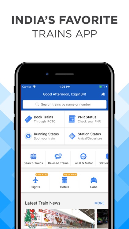 ixigo: IRCTC Train PNR Status screenshot-0