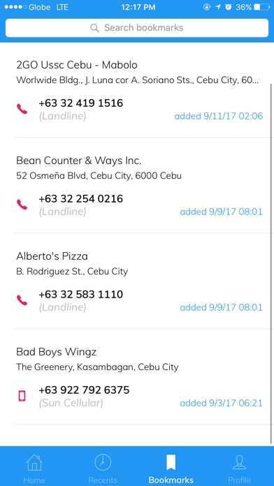 OperatorPH - mobile directory screenshot 4