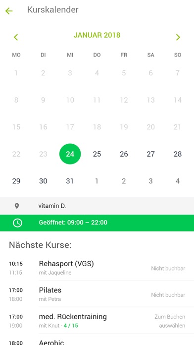 vitamin D. ClubApp screenshot 3