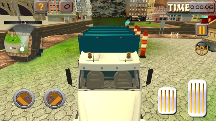 Garbage Truck Drive Clean City screenshot-5