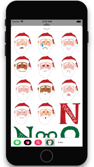 Santa Smiles Sticker Pack(圖5)-速報App