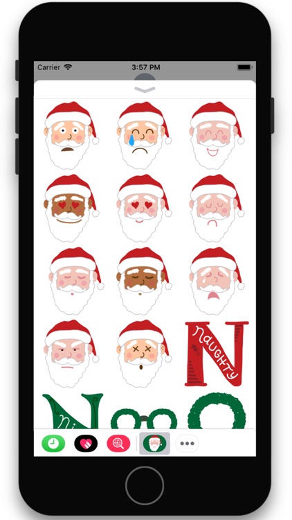 Santa Smiles Sticker Pack screenshot-4