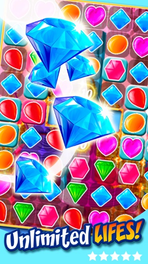 Precious Gemstones Match 3: Ruby Cascade(圖2)-速報App