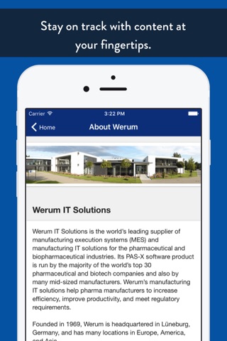 Werum Events App screenshot 3