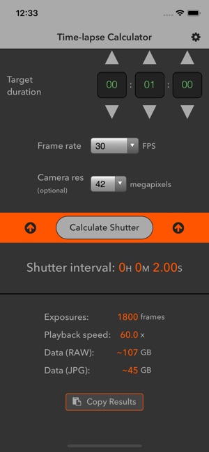 Time-lapse Calculator(圖2)-速報App