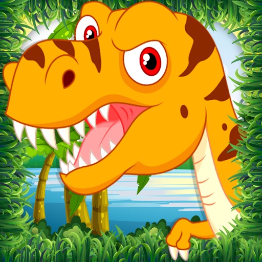 Dinosaur Jigsaw & Coloring Icon