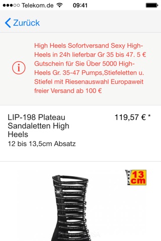 High-Heels-Discount screenshot 4