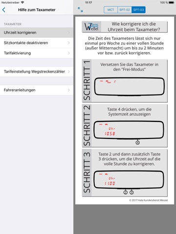 HALE Kundendienst Wessel Ffm screenshot 2
