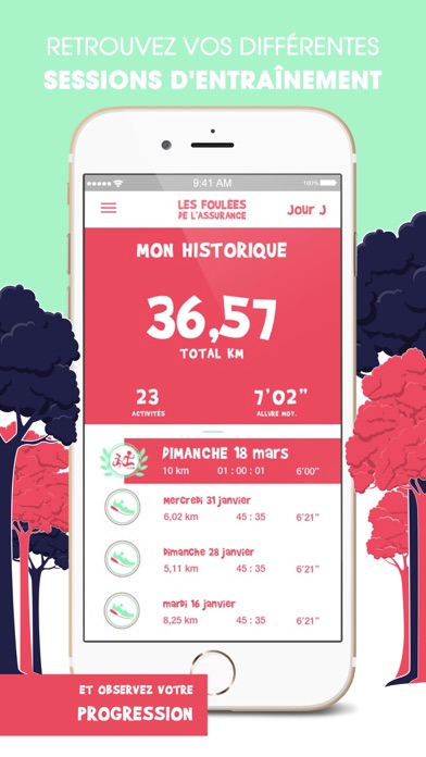 Foulées de l'Assurance screenshot 3