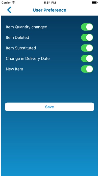 OT Order Application screenshot 3