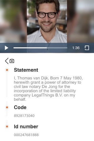 LegalThings Interview screenshot 3