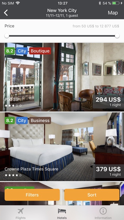 Travel — Flights and Hotels screenshot-3