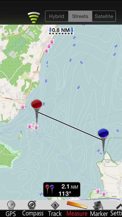 Chiemsee GPS Nautical charts