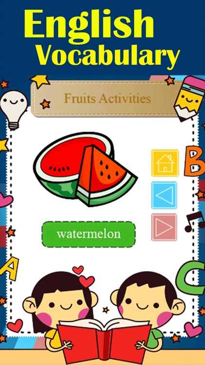 Reading Fruit Names with Test