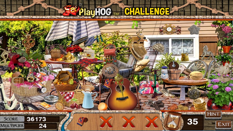 Backyard Hidden Objects Games