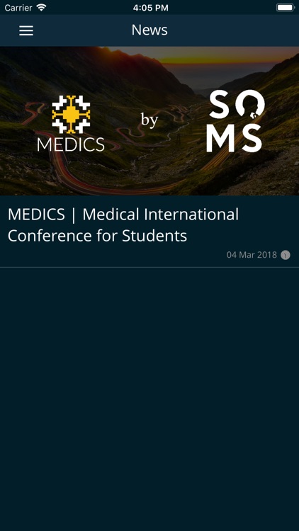 MEDICS 2018 | Official App