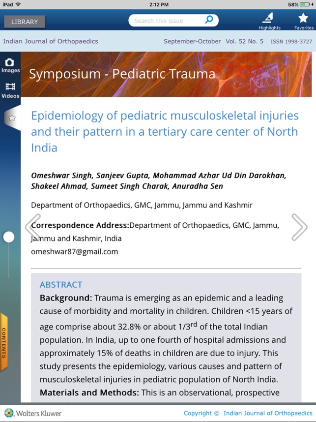 Indian Journal of Orthopaedics(圖4)-速報App