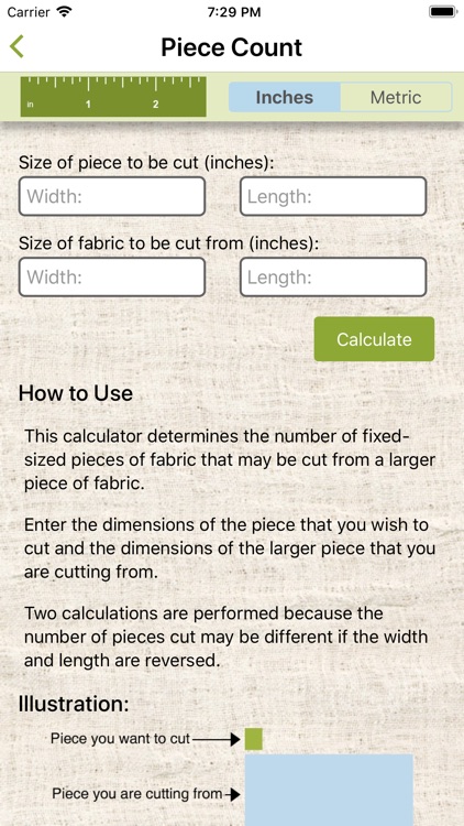 QuiltingCalc screenshot-3