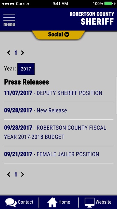 Robertson County Sheriff Texas screenshot 4