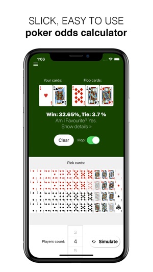 Oddsy - Poker Calculator