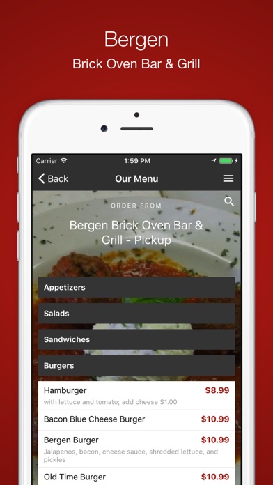 Bergen Brick Oven Bar & Grill screenshot 2