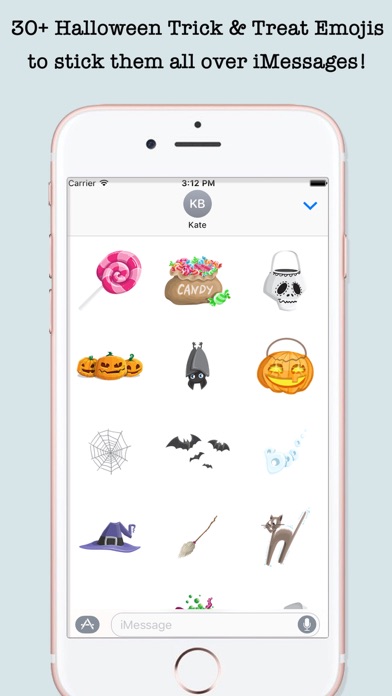 Halloween Emojis For iMessage screenshot 3