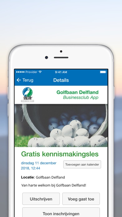 Delfland Golf Business Club screenshot 2