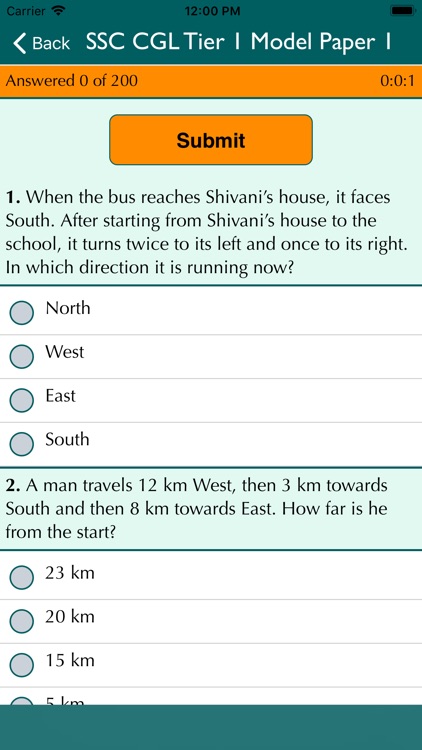 SSC Model Papers