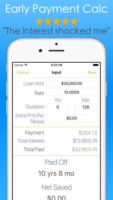 How to cancel & delete Student Loans Calculator - Debt Payoff Tracker Vue from iphone & ipad 2