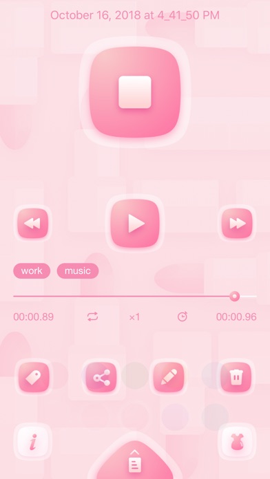 録音 PRO - ボイスレコーダー screenshot1