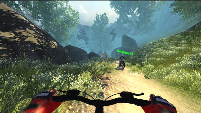 Mtb DownHill Bike: Multiplayer(圖2)-速報App