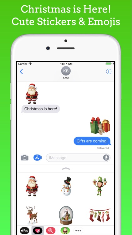 Christmas Stickers & Emojis