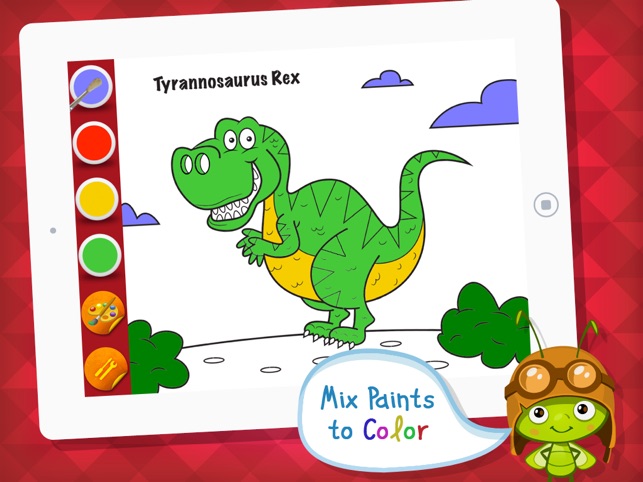 Color Mix n’ Paint (Dinosaur)(圖1)-速報App