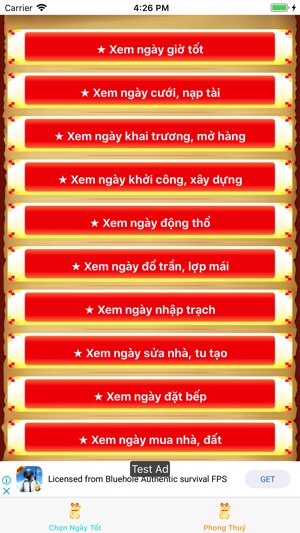 Xem Ngày Tốt Xấu