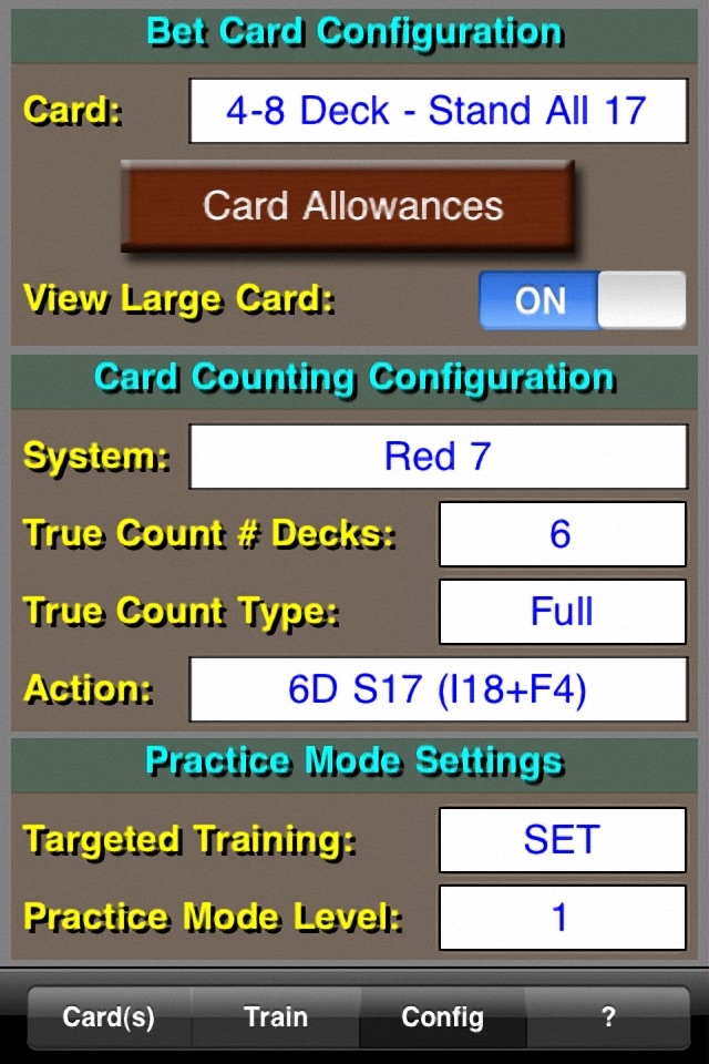 BlackJack Teacher Pro (21 Pro) screenshot 2