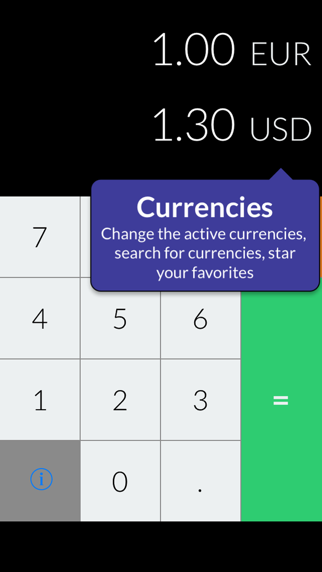 Screenshot of Currency FX XE | €£$¥₩3