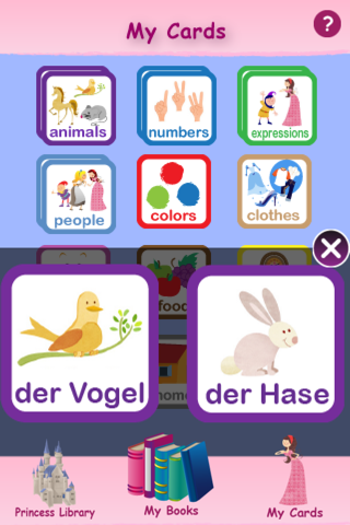 Princesses Learn German screenshot 3