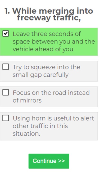 HI DMV PRACTICE DRIVING TESTS screenshot-7