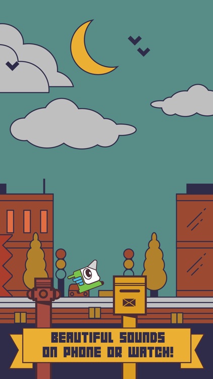 Unicorn Bird Watch: retro jump screenshot-3