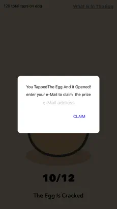 Snímek 5 Tap The Egg And You Might Win iphone
