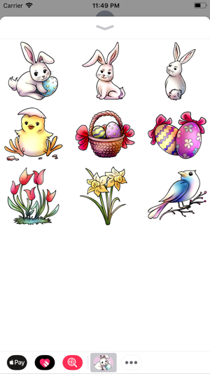 Easter Stickers | Comic Style(圖3)-速報App