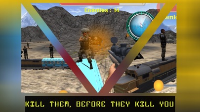 Army Train Sniper Shooting screenshot 3