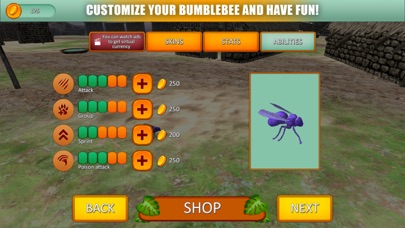 Flying Bumblebee Insect Sim 3D screenshot 4