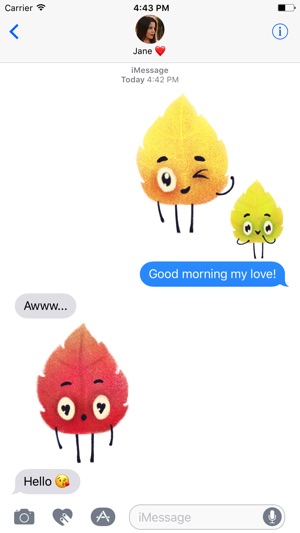 Falling in Fall - stickers(圖3)-速報App